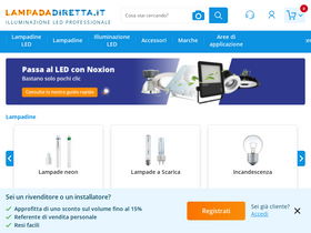 'lampadadiretta.it' screenshot