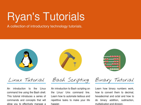'ryanstutorials.net' screenshot