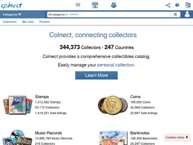 'colnect.com' screenshot