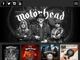 'imotorhead.com' screenshot