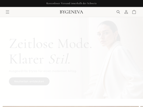 Bygeneva homepage screenshot