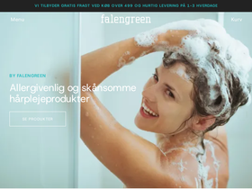 byfalengreen.com homepage screenshot