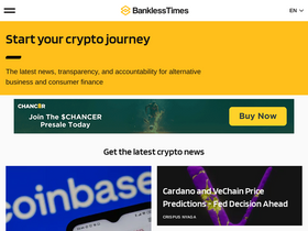 'banklesstimes.com' screenshot