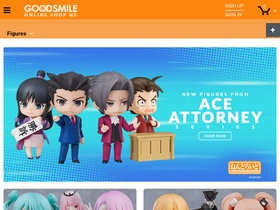 'goodsmileus.com' screenshot