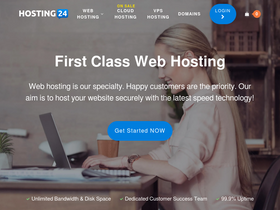 'hosting24.com' screenshot