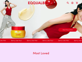 Eqqualberryglobal website screenshot