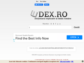 'dex.ro' screenshot