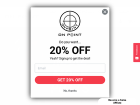 onpointgolf.us homepage screenshot