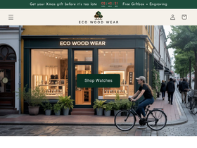 Ecowoodwear website screenshot