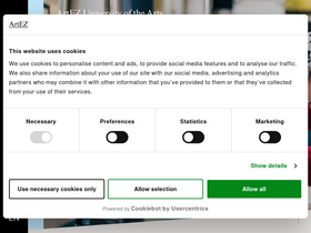 'artez.nl' screenshot