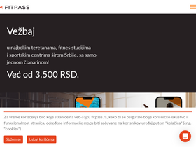 'fitpass.rs' screenshot