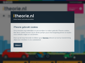 'itheorie.nl' screenshot