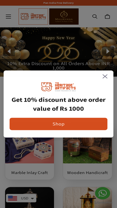 theheritageartifacts.com