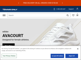 'tennisonly.com.au' screenshot