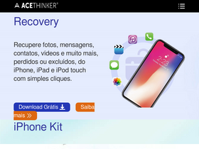 'acethinker.com.br' screenshot