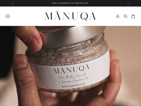 manuqa.nl homepage screenshot