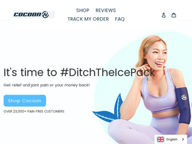 My Cocoons website screenshot