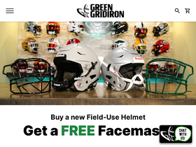 'greengridiron.com' screenshot