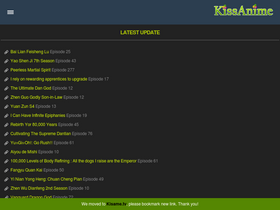 'kissanime.so' screenshot