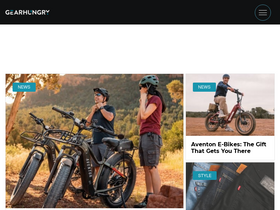 'gearhungry.com' screenshot