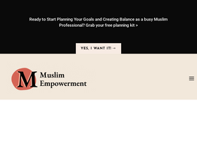 'muslimempowerment.com' screenshot