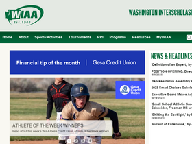 'wiaa.com' screenshot