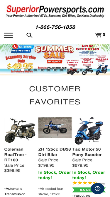 Powersportsmax scooters deals