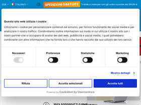 'shopclima.it' screenshot