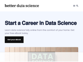 'betterdatascience.com' screenshot