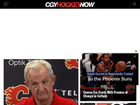 'calgaryhockeynow.com' screenshot
