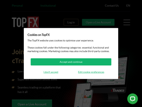 'topfx.com.sc' screenshot