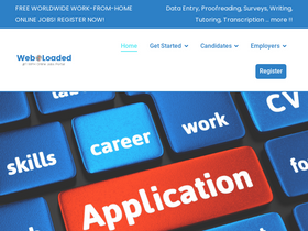 'webloadedsolutions.com' screenshot