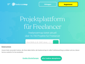 'freelancermap.de' screenshot