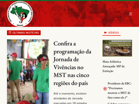'mst.org.br' screenshot