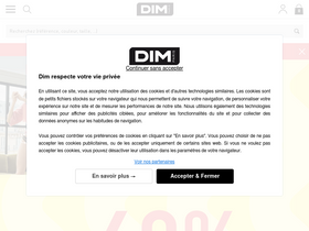 'dim.fr' screenshot