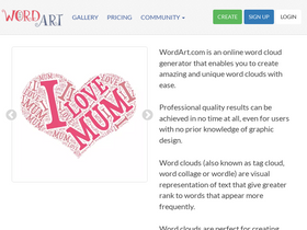 'wordart.com' screenshot