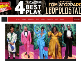 'broadwayworld.com' screenshot