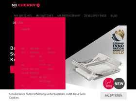 'cherrymx.de' screenshot