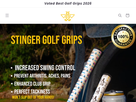 stingergrips.com homepage screenshot