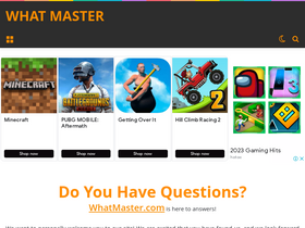 'whatmaster.com' screenshot
