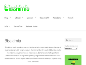 'bisakimia.com' screenshot