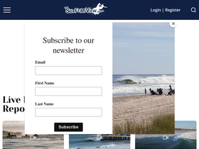 'thesurfersview.com' screenshot