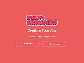 'deltamunchies.com' screenshot