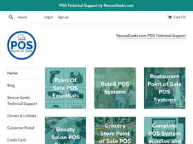 pointofsalepos.com homepage screenshot