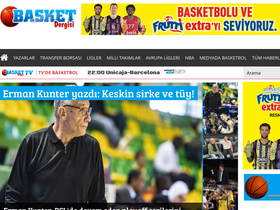 'basketdergisi.com' screenshot