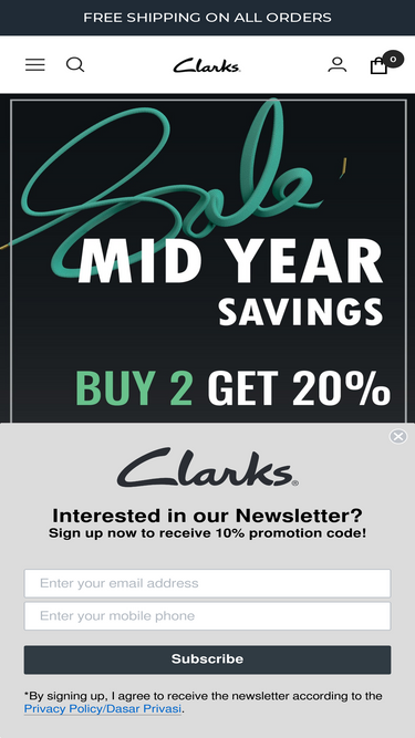 Clarks shoes deals coupon 2019