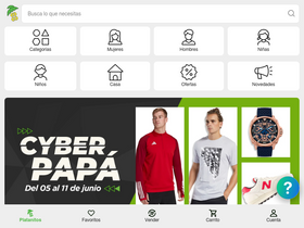 'platanitos.com' screenshot