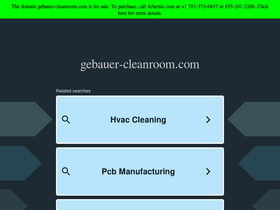 gebauer-cleanroom.com