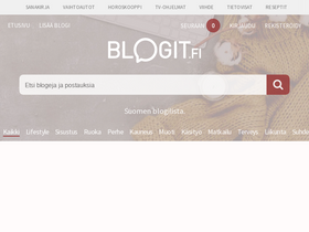 'blogit.fi' screenshot