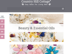 'countryhillcottage.com' screenshot